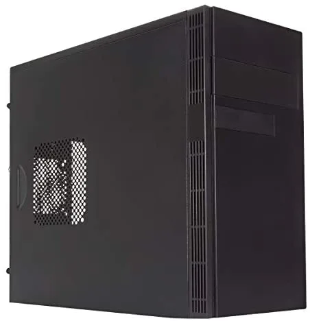UNYKAch Caja de Ordenador Micro ATX Grey Rain EVO, con Fuente de Alimentación Micro ATX de 500W y Conexiones USB 2.0 y 3.0