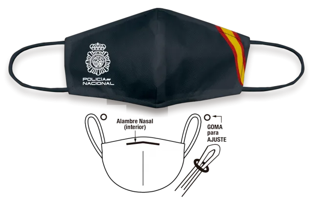 Acc. Facial Tnt Pol.nacional Negra.