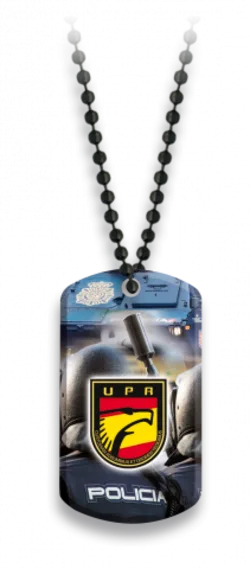 Placa Con Cadena De Bolas Uip