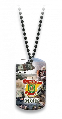 Placa Con Cadena De Bolas Moe