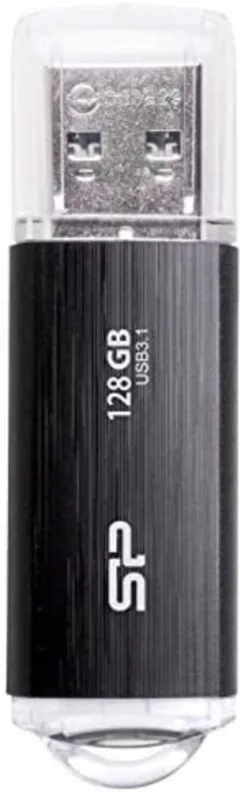 Silicon Power Blaze B02 unidad flash USB 128 GB USB tipo A 3.2 Gen 1 (3.1 Gen 1) Negro