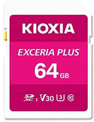 Kioxia Exceria Plus 64 GB SDXC UHS-I Clase 10