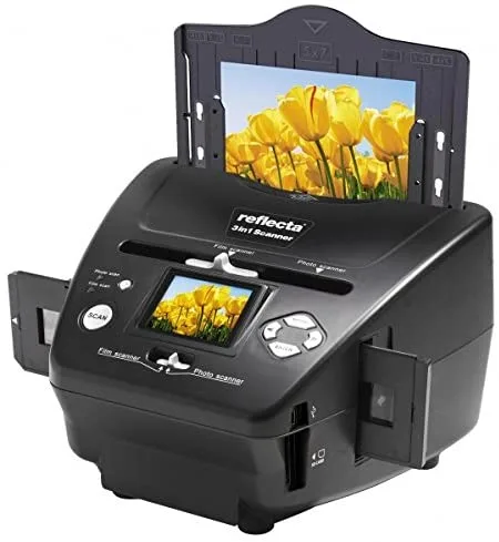 Reflecta 64220 escaner Escáner de negativos/diapositivas 2300 x 2300 DPI Negro