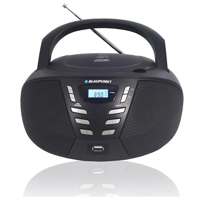 Blaupunkt BB7BK reproductor de CD Reproductor de CD portátil Negro