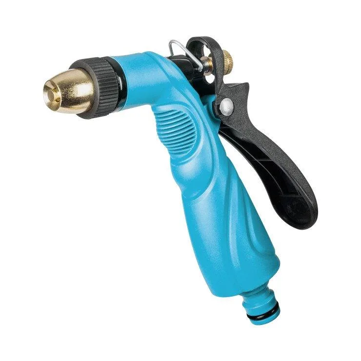 Cellfast Pistola De Riego 2 Funciones Aspersor De Césped para Césped Flores Plantas Bloqueo del Funcionamiento Continuo Basic