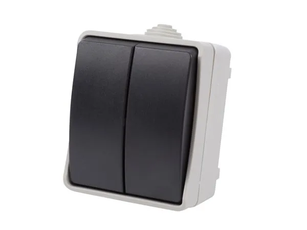 Perel Desconocido EWSW2W Aufputz-Schalter 1 St.