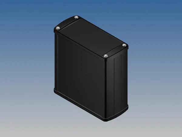 Teko TEKAM 31.9 - Caja universal (110 x 105.9 x 45.8 aluminio, cinc negro, 1 unidad)