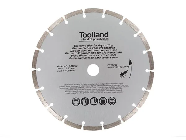 Toolland BD10230 accesorio para amoladora angular Corte del disco