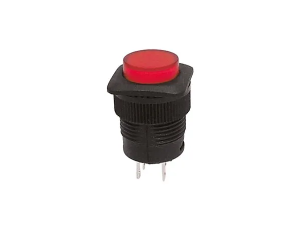 Vs Electronic 300086 - Interruptor de presión, R1394 A, LED, color rojo