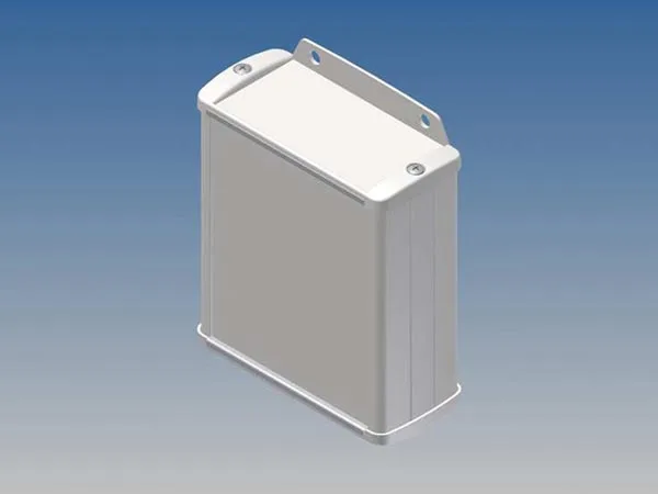 Aluminio Housing - Blanco - 100 X 85,8 X 36,9 Mm - With Flange