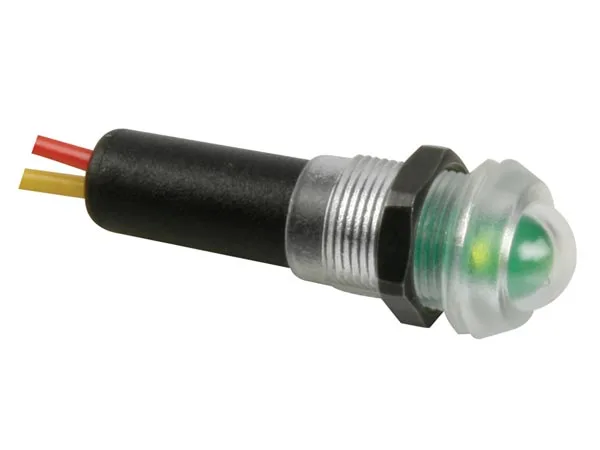 Vs Electronic 124096 lámpara de señal LED, 12 V, resistente al agua, color verde