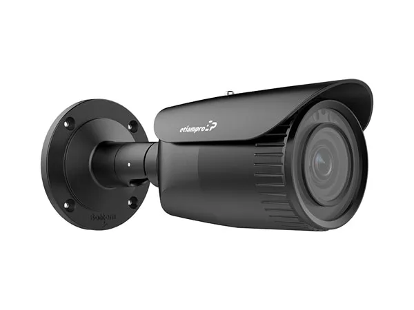 EtiamPro ECAMIP601B 2 Mp Ip Camera, Bullet Type, Varifocal, Negro