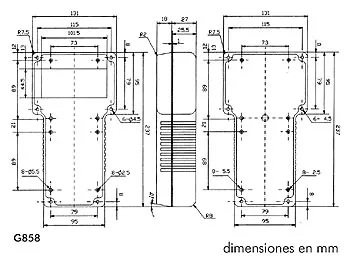 velleman G858GS - Caja en T 237/95 x 142522