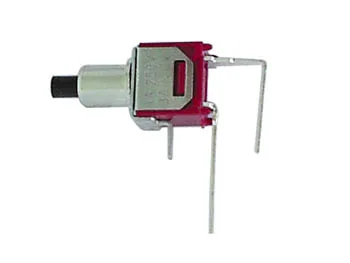 Velleman TS-21B interruptor eléctrico Interruptor pulsador Negro, Metálico