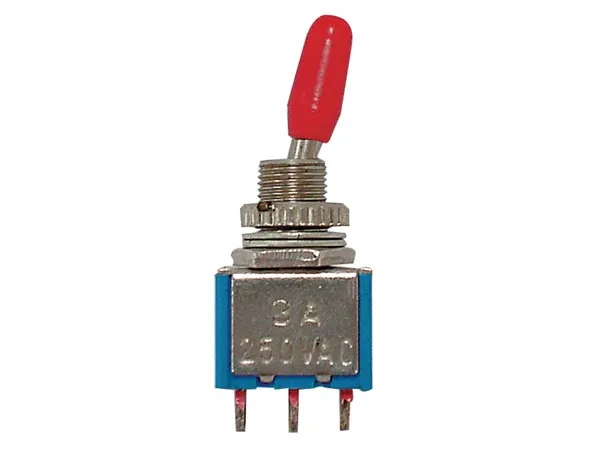 Perel 139669 Interruptor, Vertical SPDT, un de un
