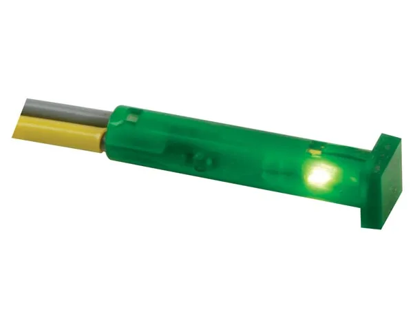 Perel 141068 lámpara LED de señal, 12 V, Verde