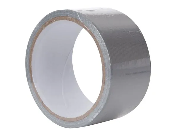Toolland Cinta adhesiva, autoadhesivo, para uso interior y exterior, gris, 48 mm x 10 m