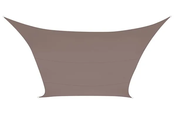 Perel GSS4320TA toldo de vela Rectangular Gris pardo