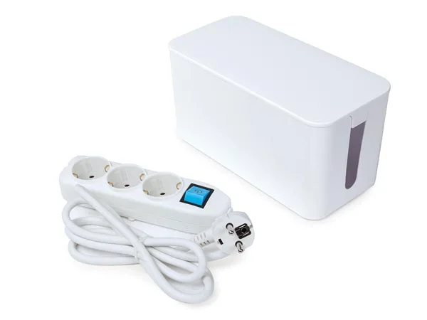 Perel EB3WSWOG base múltiple 1,5 m 3 salidas AC Interior Blanco