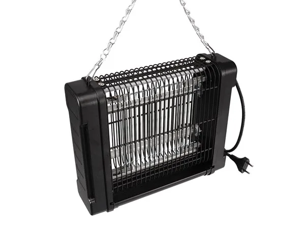 Perel GIK07ON Trampa Electrica para Mosquitos, 360 con Luz UV para Habitaciones de hasta 30 M2, 2 x 6 W