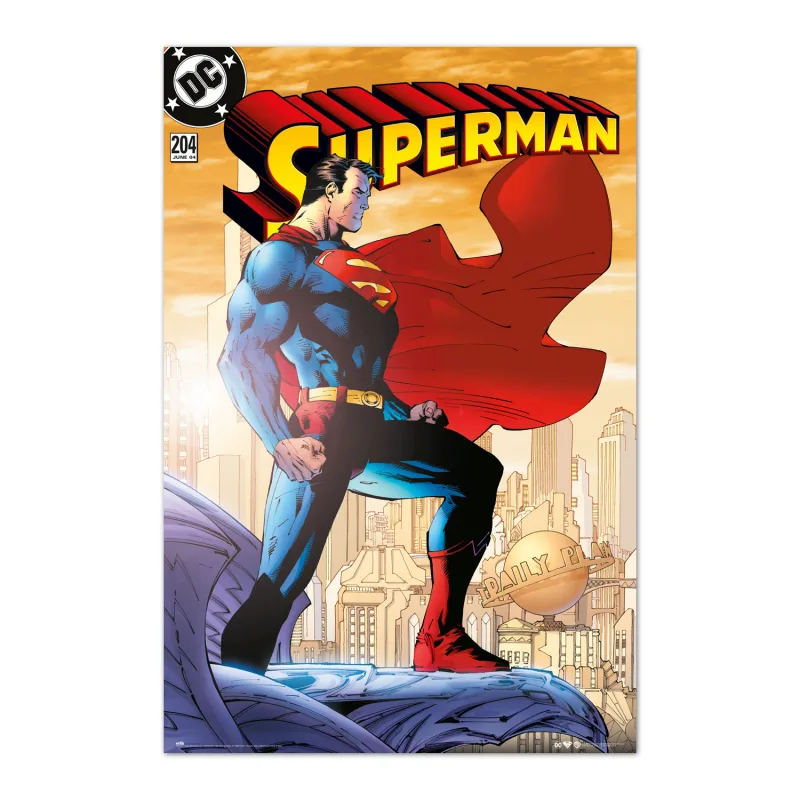 Grupo Erik Poster DC Comics Superman hope - Laminas decorativas 61x91,5cm a todo color | Posters para pared ideal decoración habitación