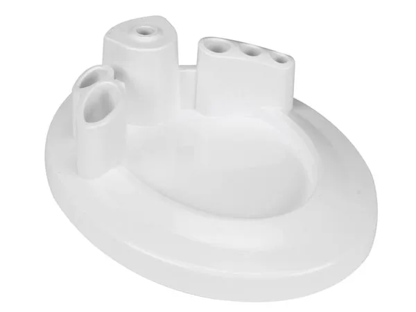 Velleman Soporte de mesa para lámpara de aumento, compatible con los modelos VTLAMP y VTLLAMP, base de metal sólido, colocación estable sin tambaleo, diseño compacto, perfecto para electrónica,