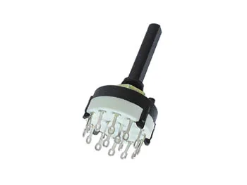 Velleman 8404-4 interruptor eléctrico Interruptor rotativo Negro, Blanco