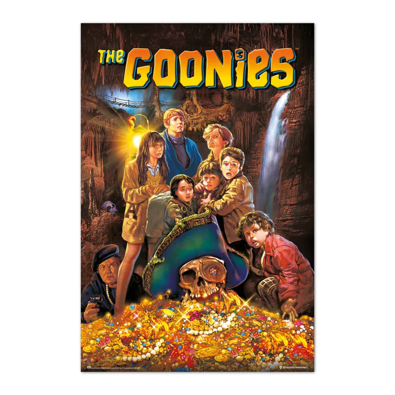 Grupo Erik Poster The Goonies treasure - Laminas decorativas 61x91,5cm a todo color | Posters para pared ideal decoración habitación