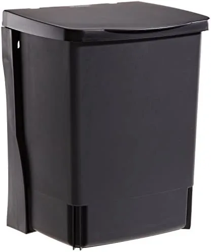 Brabantia Cubo de basura integrado, Negro, 0 cm
