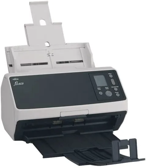 Ricoh fi-8170 Alimentador automático de documentos (ADF) + escáner de alimentación manual 600 x 600 DPI A4 Negro, Gris