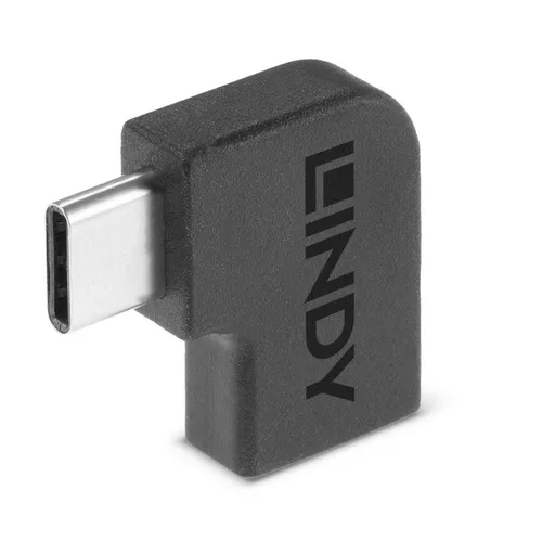 Lindy 41894 cambiador de género para cable USB 3.2 Type C Negro