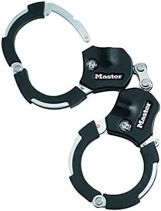 Master Lock Street Cuff 8200 - Candado para esposas (76 x 360 mm), color negro