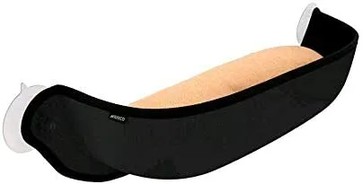 Nayeco Cama Gato con VENTOSAS para Ventana Color Negro 65X18X25CM