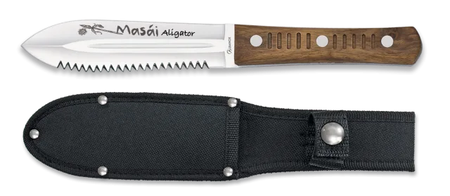 Cuchillo Albainox Masai / Aligator. Hoja