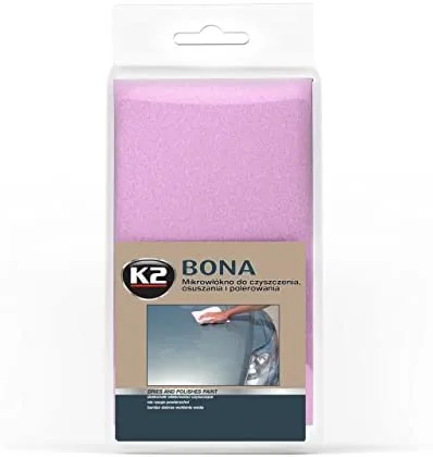 K2  Bona paño de Microfibra, Gamuza de Limpieza, tamaño: 40  x 40  cm, 340  g/m2, Ideal para la Auto Cuidado, Ventana, Cristal, presupuesto, Hogar, fuselt No