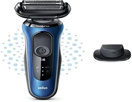 Braun Series 6 61-B1200s Afeitadora Seco/Mojado + Funda de Viaje + 1 Accesorio