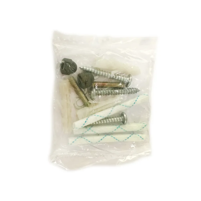 EDM 00948 Juego de Tornillos para los Modelos Faroles Paris, Negro, Paquete de 4