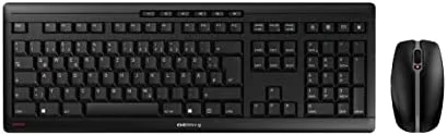 CHERRY Stream Desktop teclado Ratón incluido RF inalámbrico QWERTZ Alemán Negro