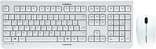 CHERRY DW 3000 teclado Ratón incluido RF inalámbrico QWERTZ Alemán Gris