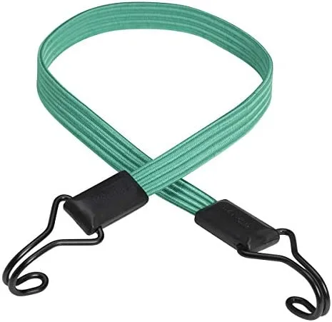 MasterLock Flat Bungee 80cm Doble Gancho Verde