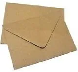 SOBRE MICHEL 11X22CM 140GR RECICLADO RUSTICO KRAFT