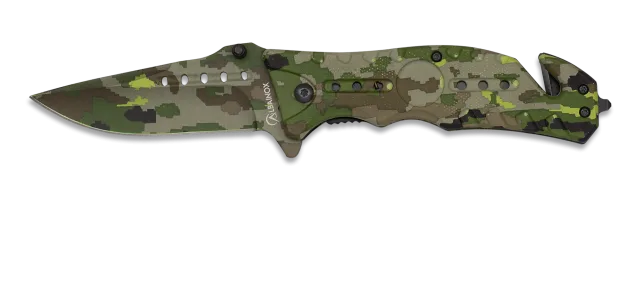 Navaja Albainox Fos. Camo Verde. H: 8