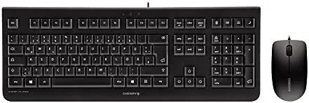CHERRY DC 2000 teclado Ratón incluido USB QWERTZ Alemán Negro