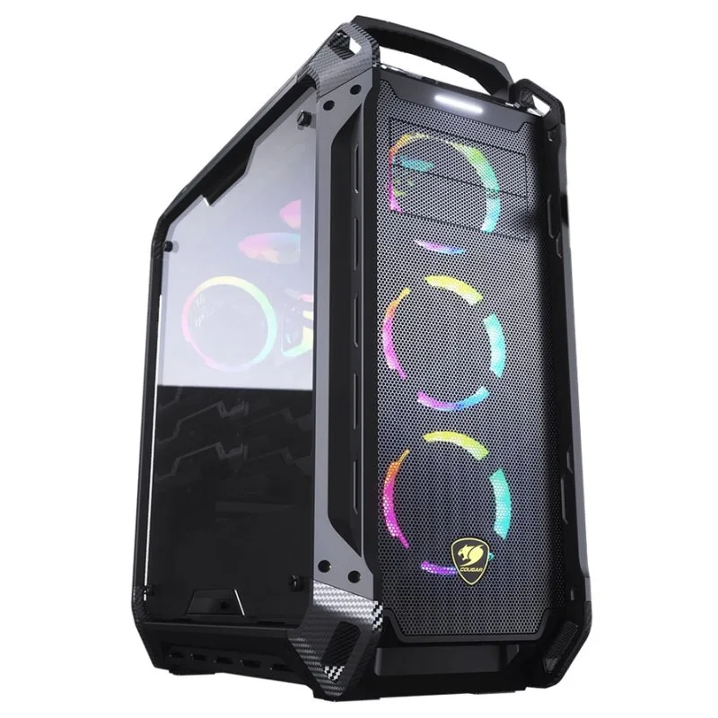 Cougar Caja ATX SEMITORRE Panzer MAX G Cristal Templado Negra