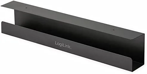 LogiLink KAB0070 organizador de cables Escritorio Bandeja de cables Negro 1 pieza(s)