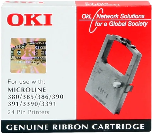 OKI 9002309 - Cinta adecuado para ML380, color negro
