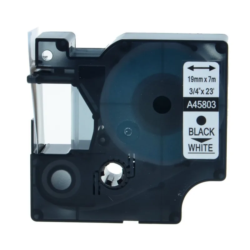 Dymo d1 45803 negro/blanco cinta rotuladora generica s0720830