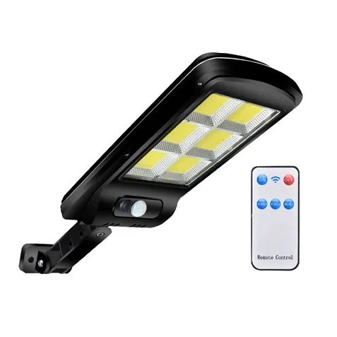 Lámpara solar LED de pared ELBAT B0377 2,5 W 4500 lúmenes 6500 K luz fría IP65 farola aplique pared sensor movimiento