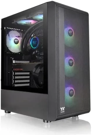 Thermaltake S200 TG ARGB Midi Tower Negro