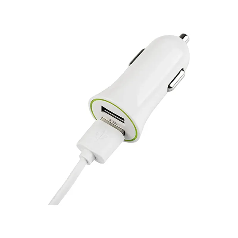 Otros Accesorios compatibles Movitel Dual Car Charger 2X USB-A 3 100mAh Blanco